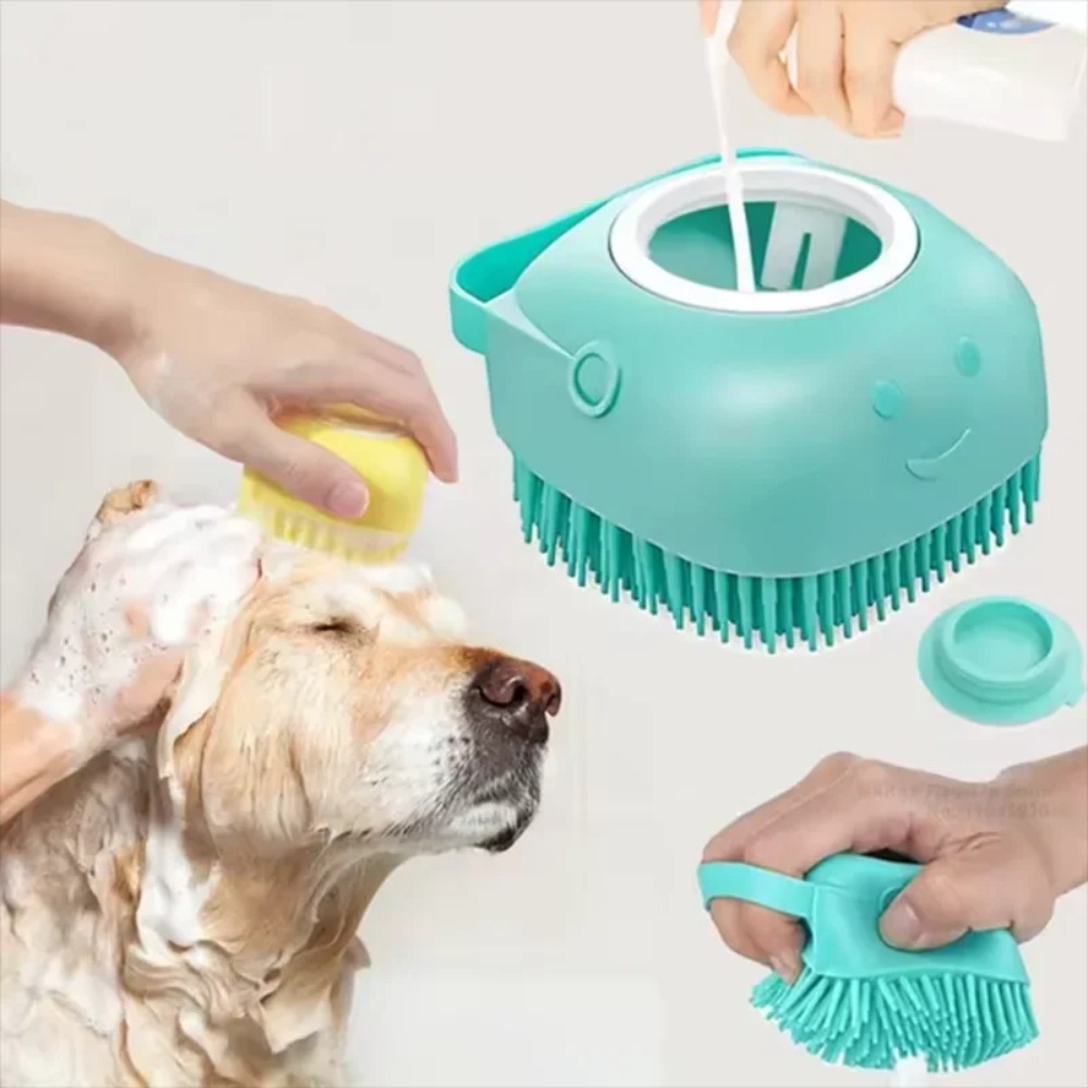Pet Supplies Vending Machine - Escova de Massagem de Silicone Multifuncional