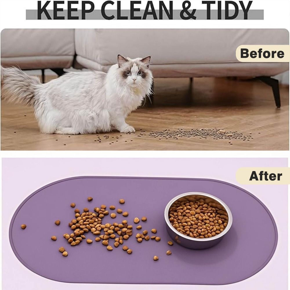 Tapete de Silicone Durável par - Pet Supplies Is Food avaliação e preço