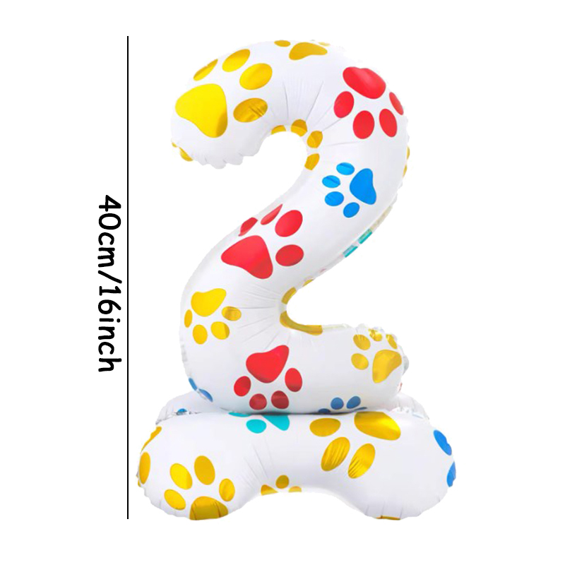 1pc cão patas animais pet balõ - Pet Supplies Outlet avaliação e preço
