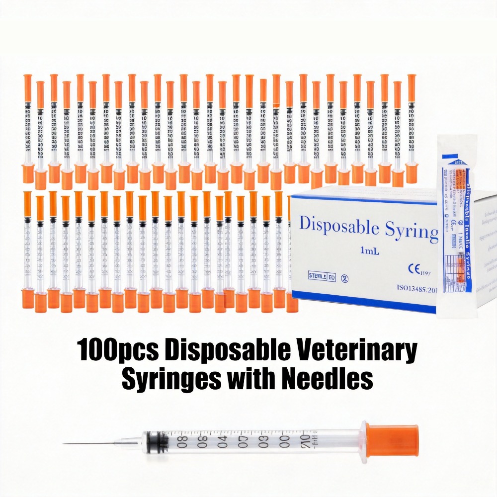 100pcs Seringa Descartável 1ml - Pet Supplies Vending Machine avaliação e preço