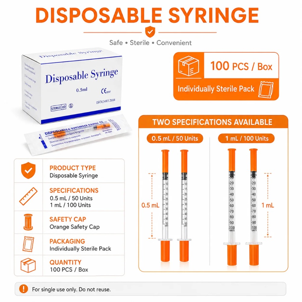 100pcs Seringa Descartável 1ml - Pet Supplies Vending Machine avaliação e preço