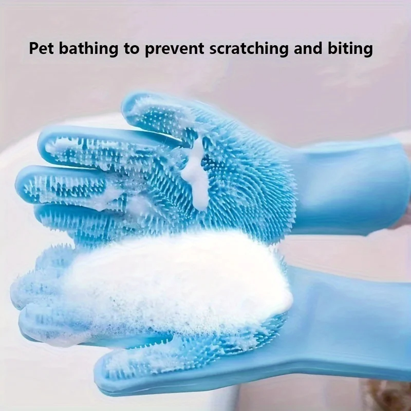 Luvas de Silicone Multifuncion - Pet Supplies Vending Machine avaliação e preço