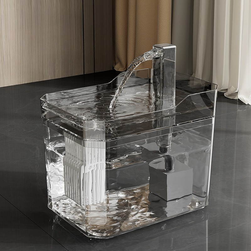 Fonte de água para animais de  - Cat Water Fountain Filter avaliação e preço