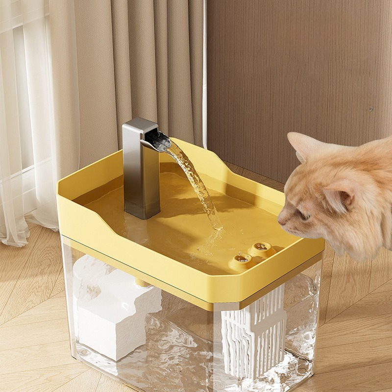 Fonte de água para animais de  - Cat Water Fountain Filter avaliação e preço